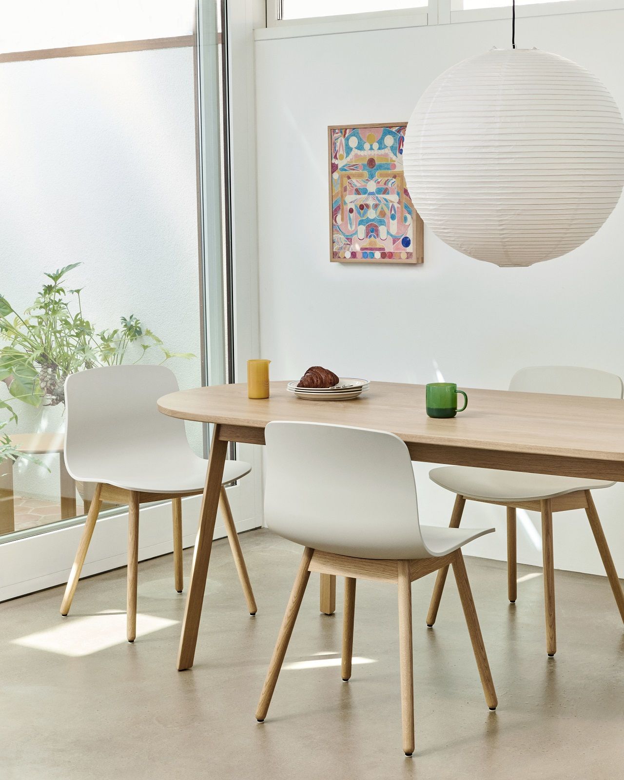 Triangle Leg Table Esstisch Hay