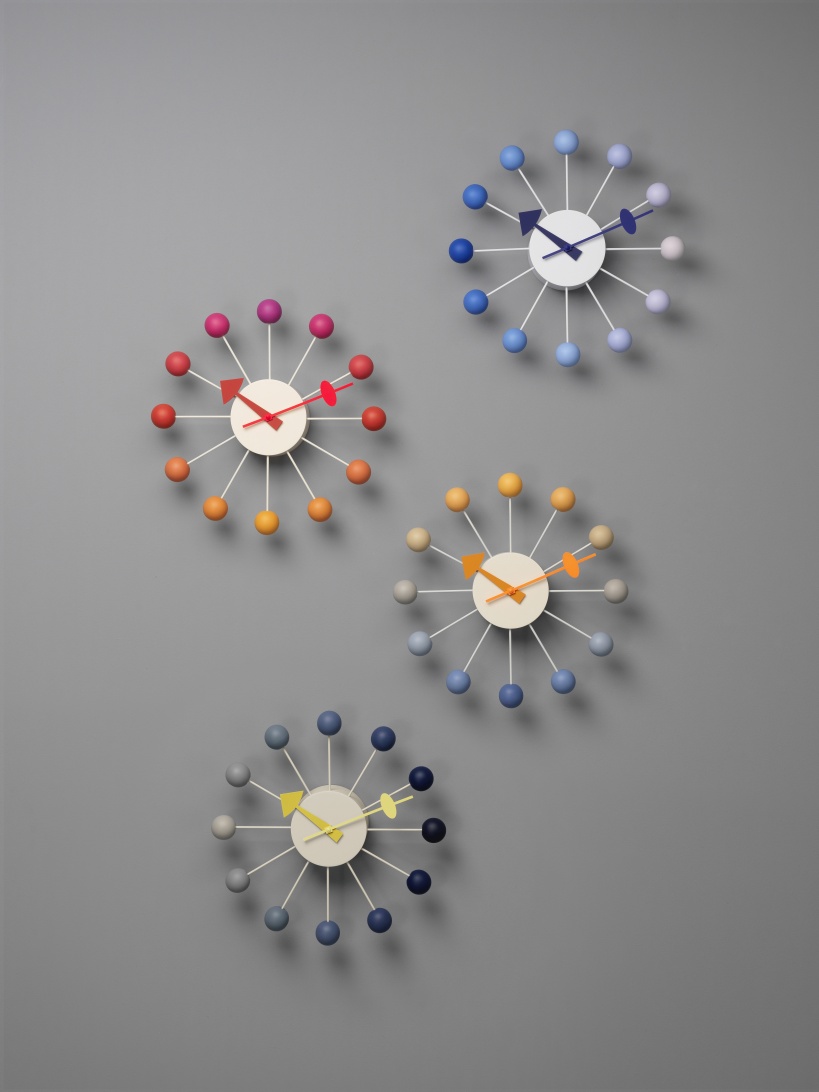 Ball Clock Wanduhr Dawn Vitra LIMITED EDITION
