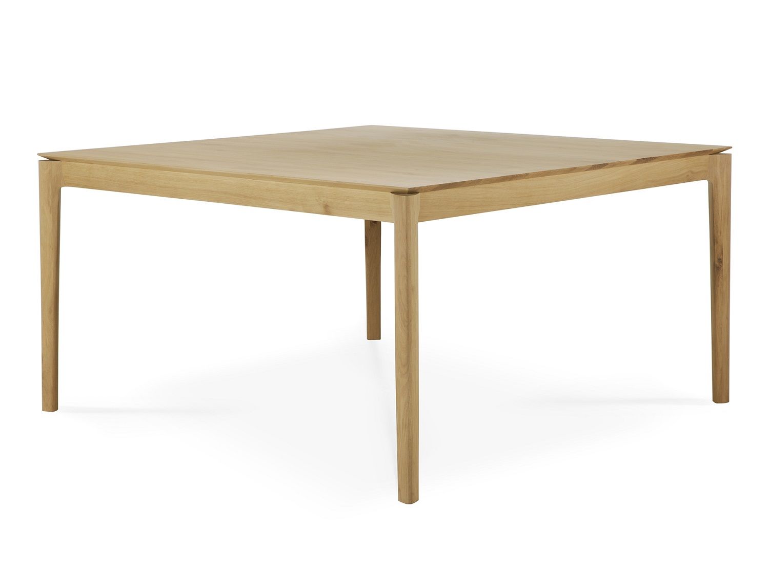 Quadratischer Bok Tisch aus Eiche von Ethnicraft, minimalistisches Design für Esszimmer und Küche.