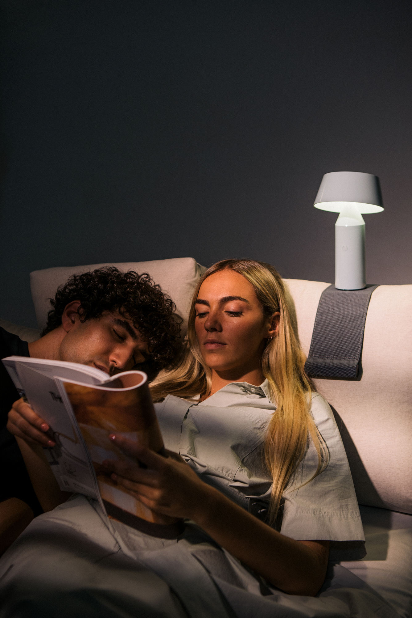 Bicoca Portable lamp Akkuleuchte / Tischleuchte WEINROT Marset EINZELSTÜCK 