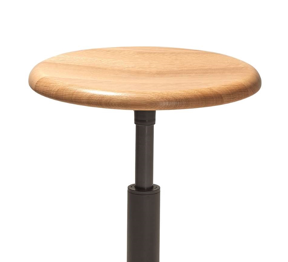 Seidenmatt klar lackiert