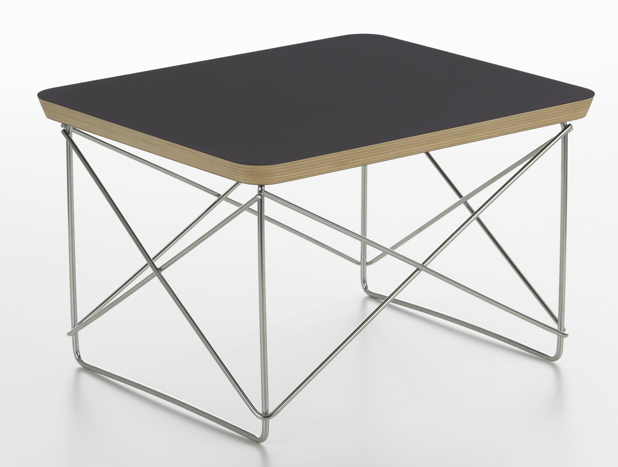 Occasional Table LTR Beistelltisch HPL Schwarz Vitra 