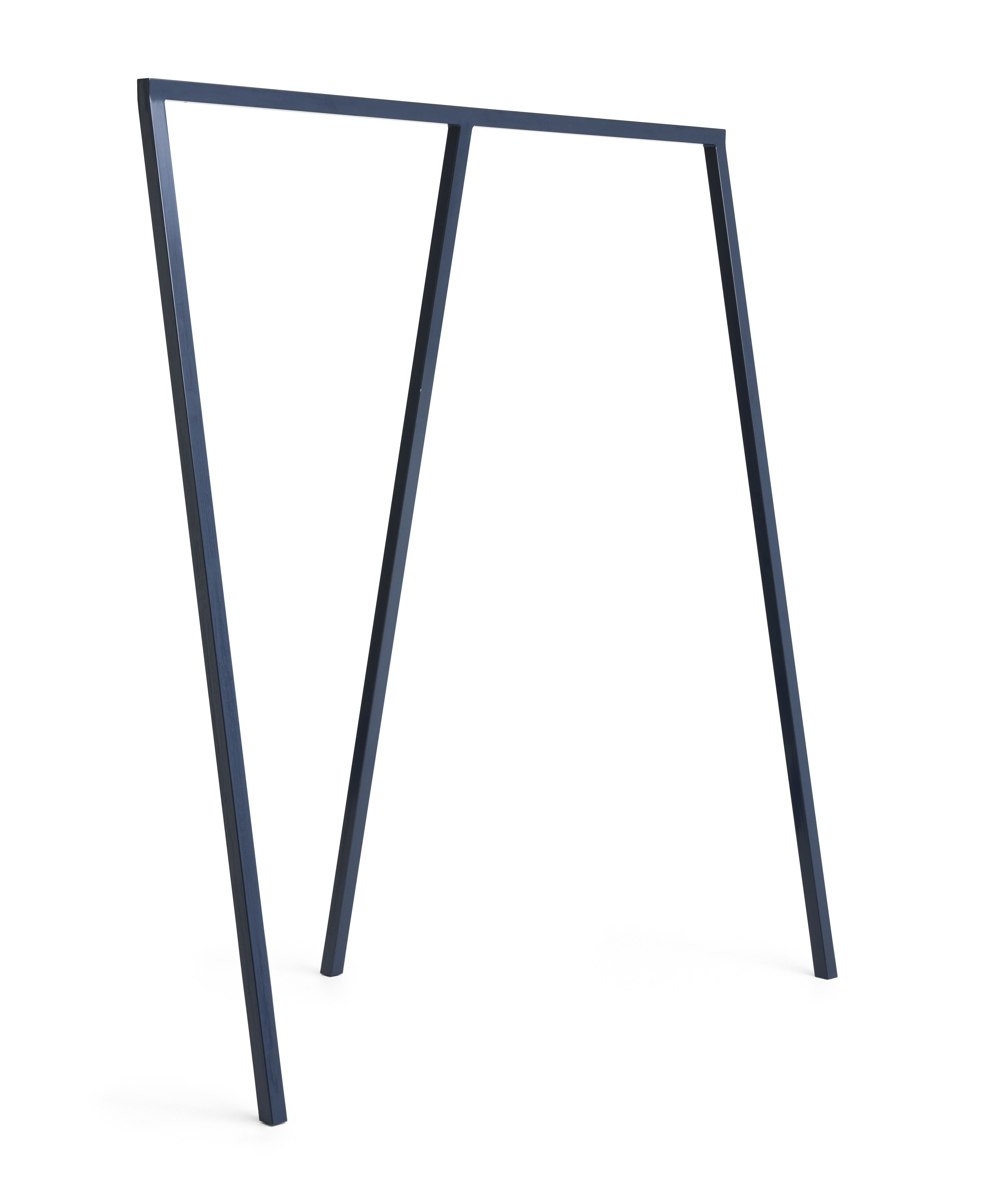 Hay Loop Stand Wardrobe Garderobe in Blau, minimalistisches Design für Schlafzimmer und Ankleidezimmer.