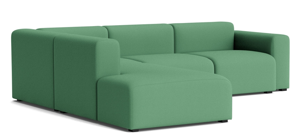 Mags Sofa Corner Combination 2 Low Armrest mit Armlehne links Hay Stoff Steelcut 932