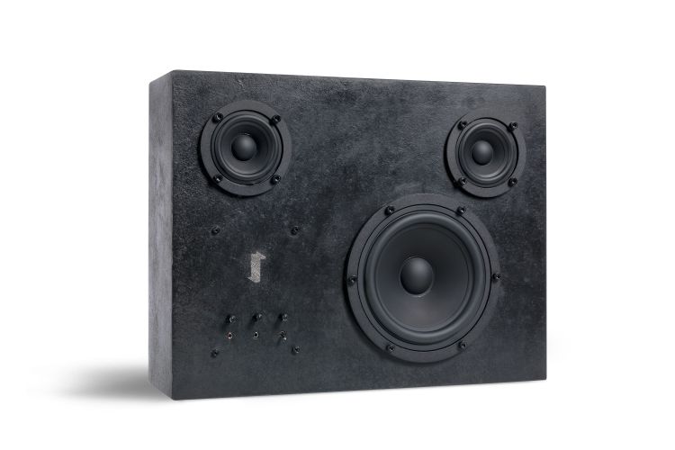 Stahl Lautsprecher Transparent