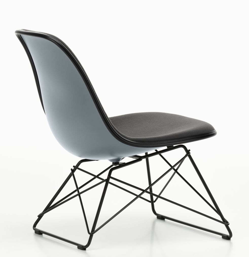 Eames Plastic Side Chair LSR Stuhl Vollgepolstert Vitra