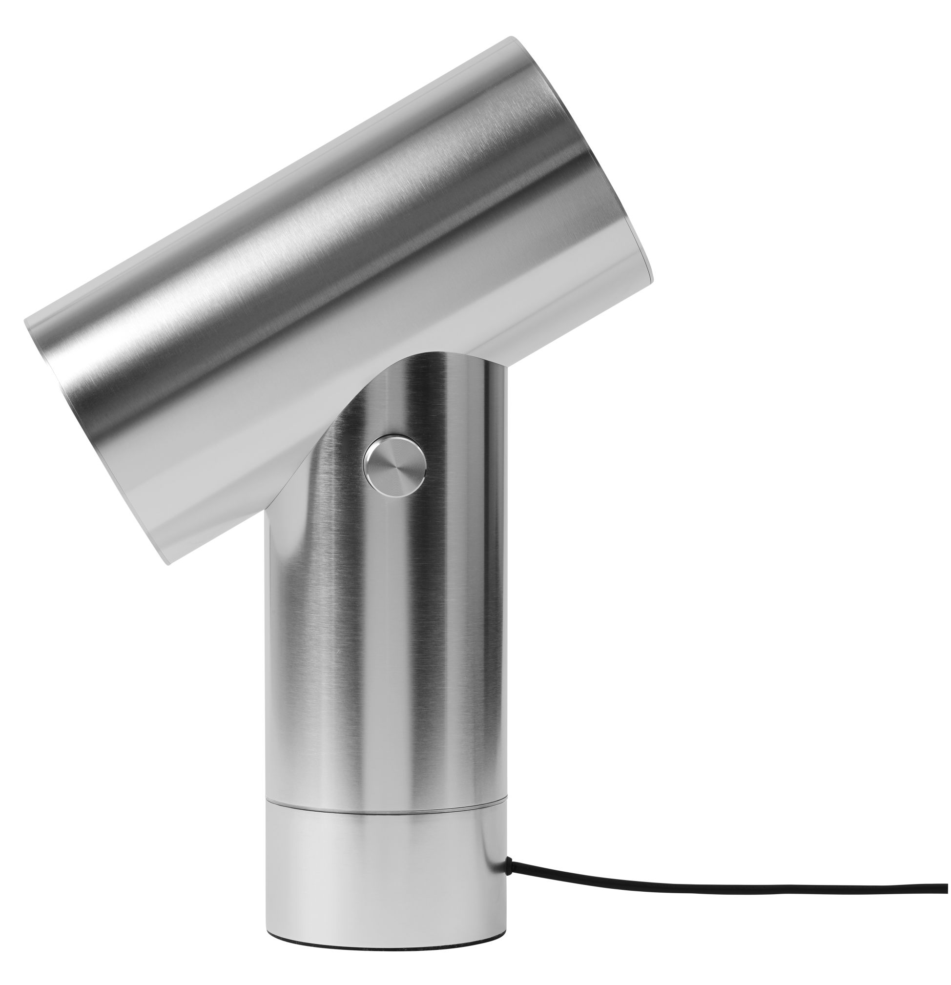Muuto Beam Lamp Tischleuchte aus poliertem Aluminium, moderne Schreibtischlampe für Büro und Zuhause.