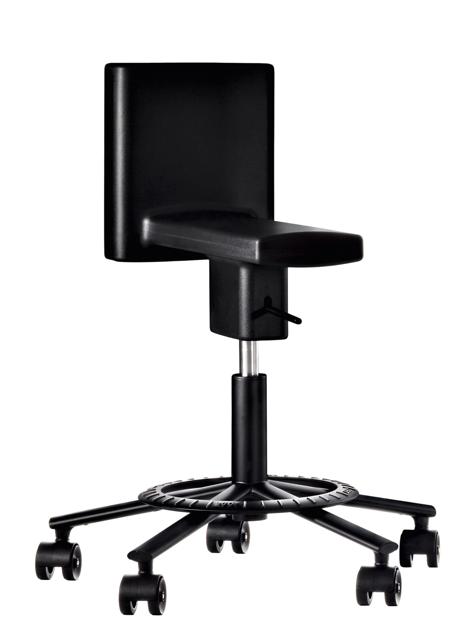 360° Stool Drehstuhl Schwarz Magis