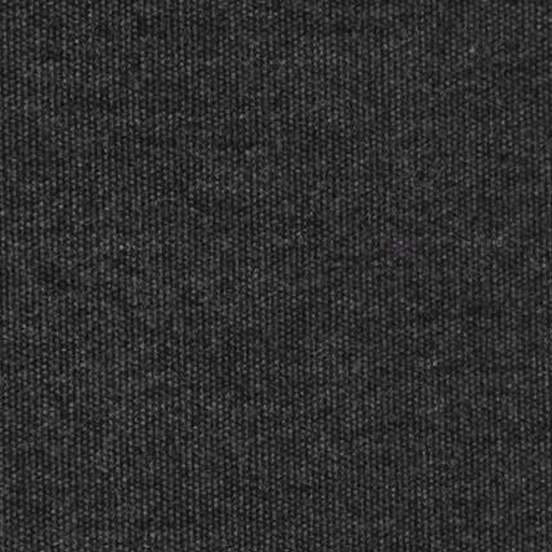 Detailaufnahme des anthrazitfarbenen Stoffes vom Miami Outdoor Sofa Wurfkissen von Conmoto.