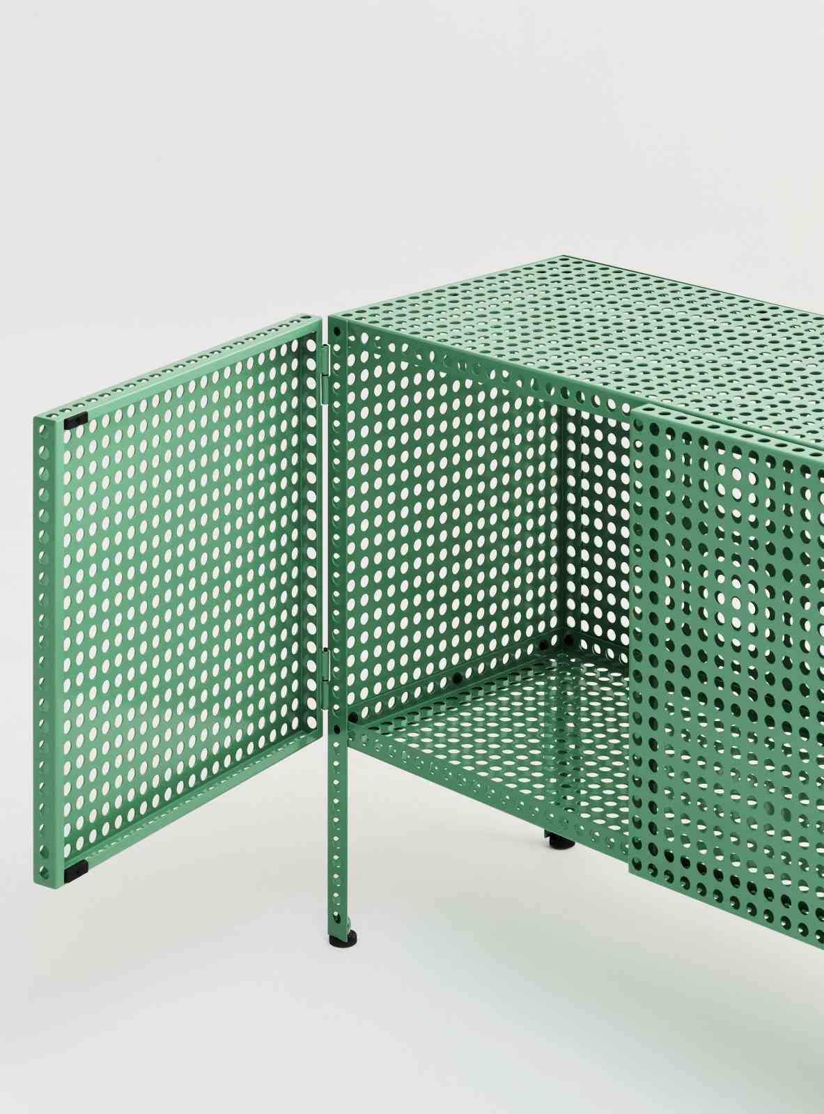 Perforated Cabinet Floor Small Sideboard Hay