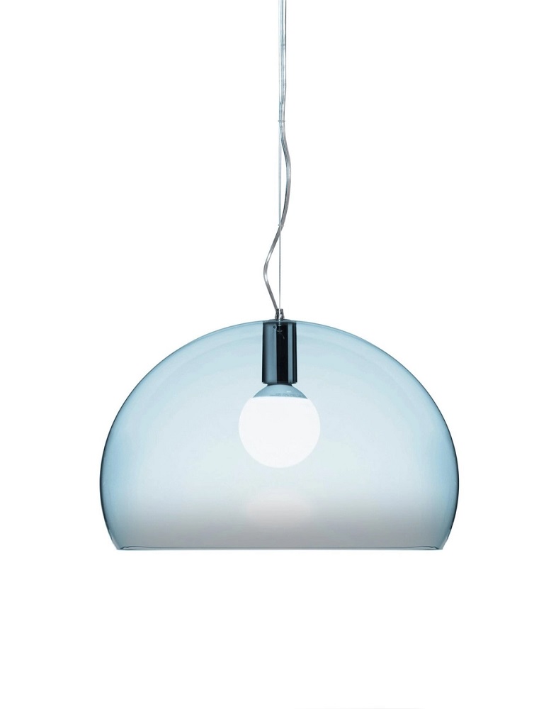 Fly FL/Y Pendelleuchte Kartell -wolkenblau transparent
