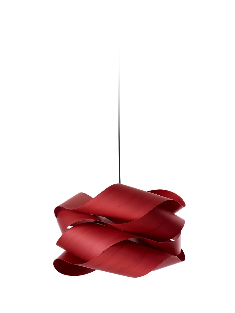 Link Suspension Pendelleuchte LZF Lamps B 46 x H 28 cm 26 Rot