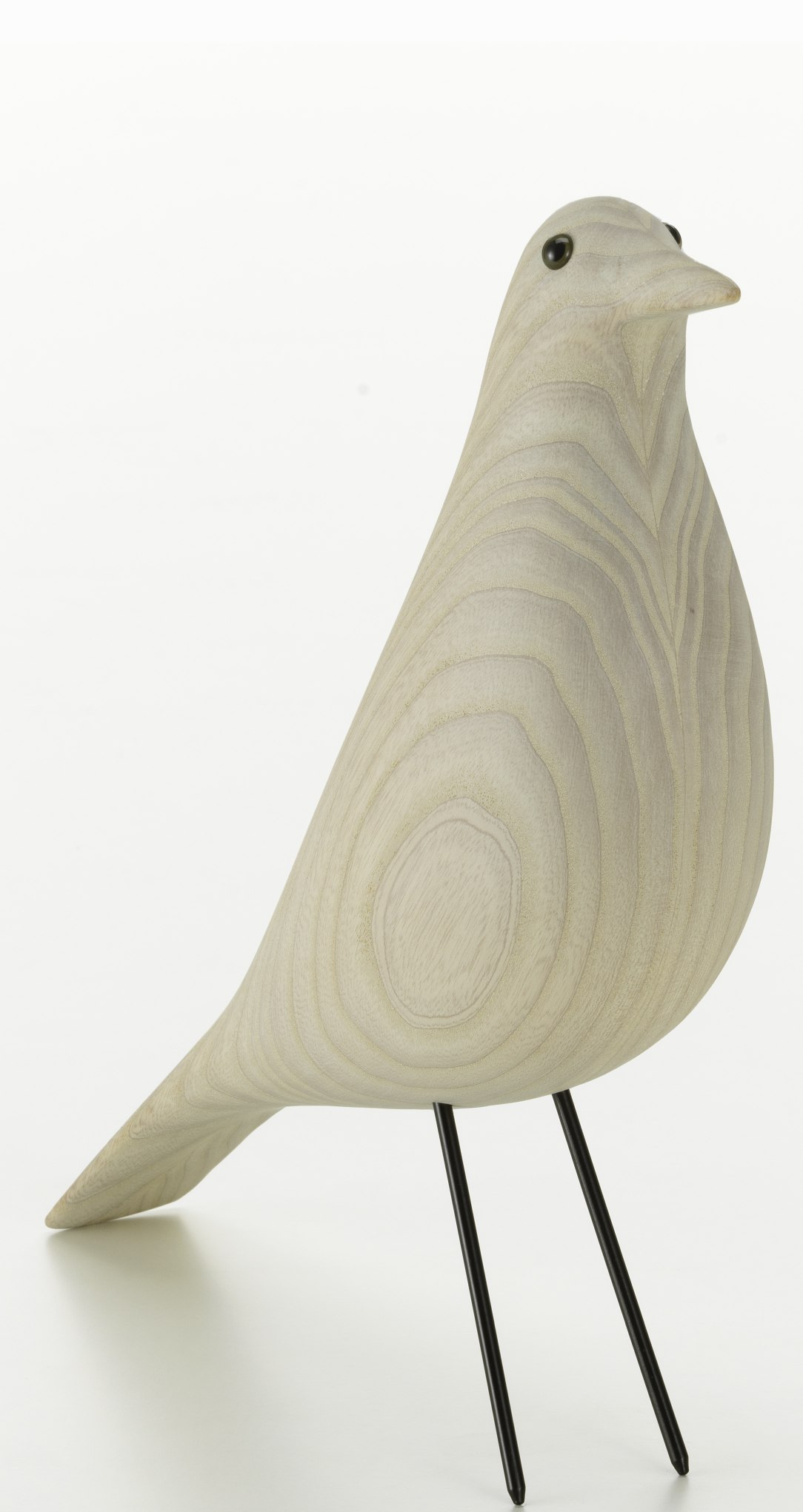 Eames House Bird Skulptur Esche weiß geölt Vitra