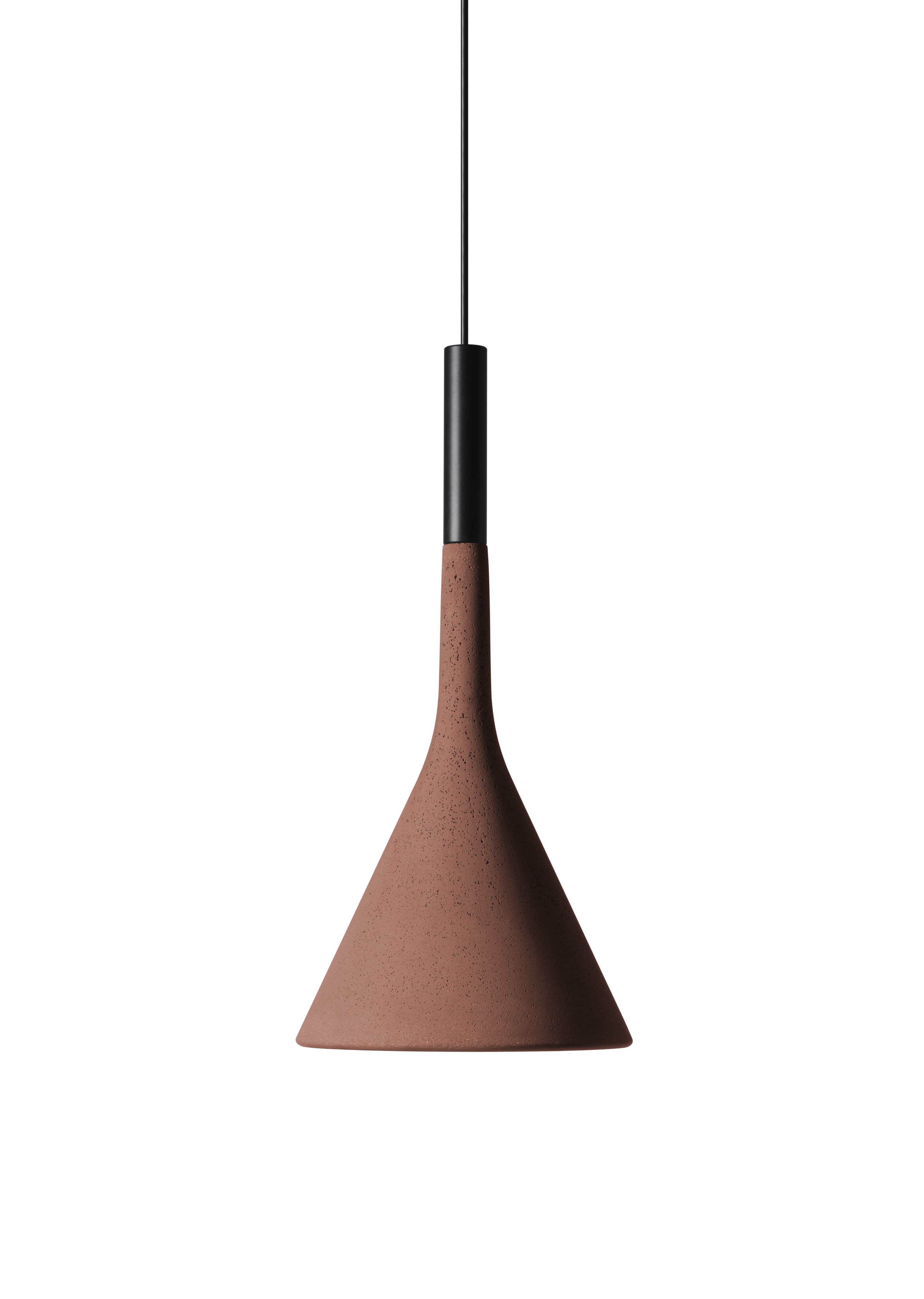 Aplomb Outdoor LED Pendelleuchte Rot Foscarini