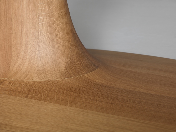 Turntable Oval L 220 - 260 cm Esstisch Zeitraum