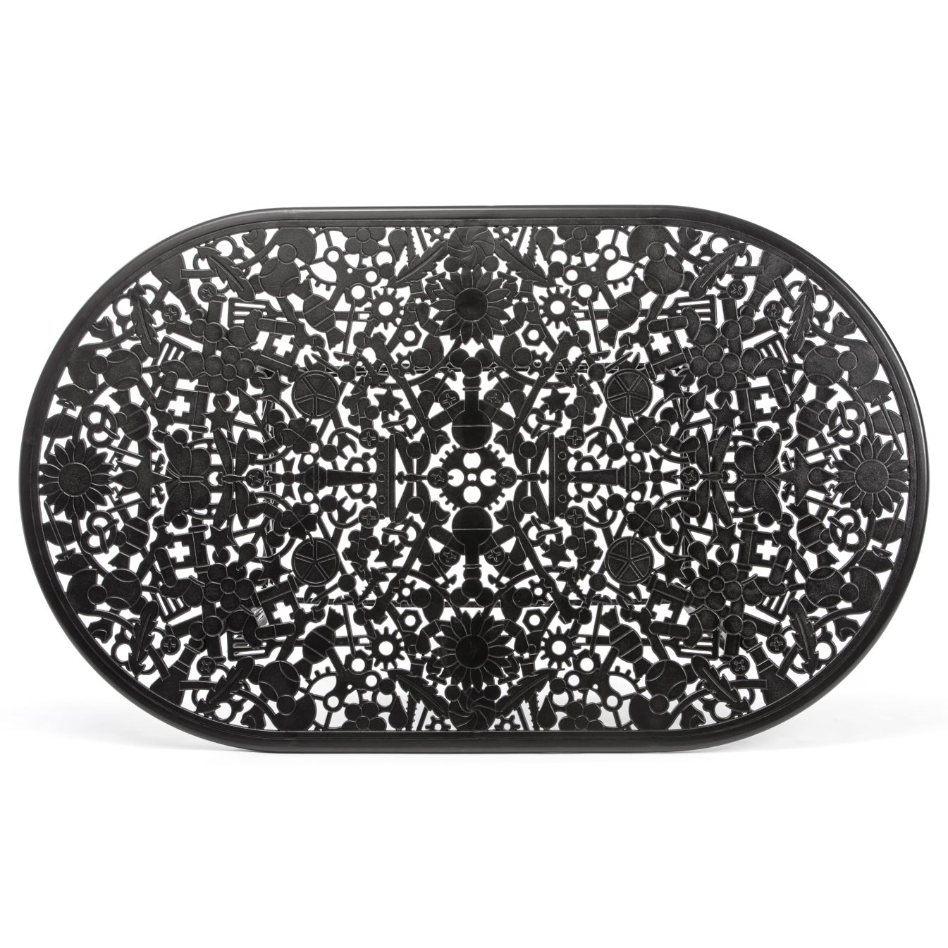  Industry Oval table Esstisch Seletti Schwarz