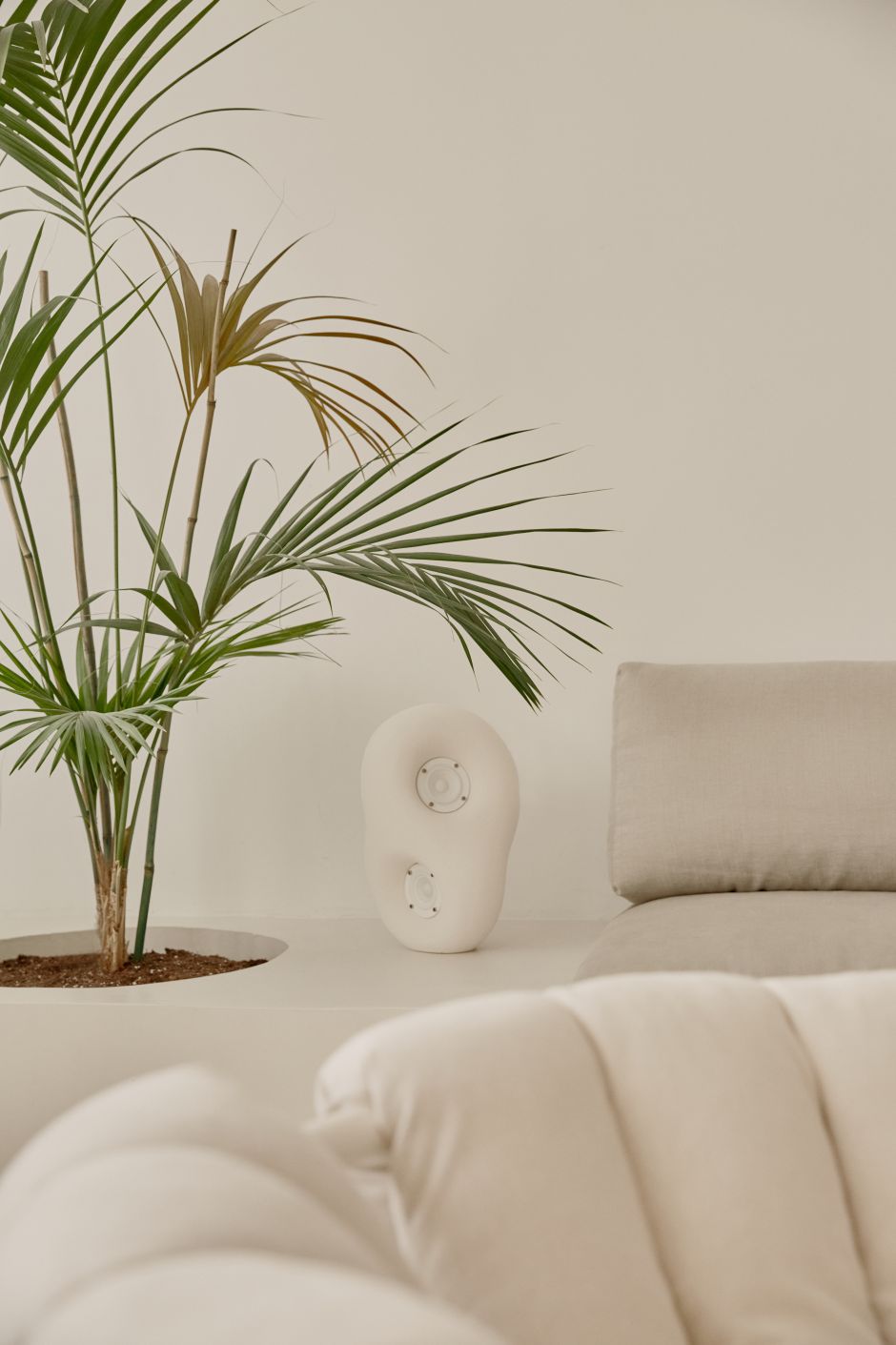 Akustische Skulptur Lautsprecher Transparent