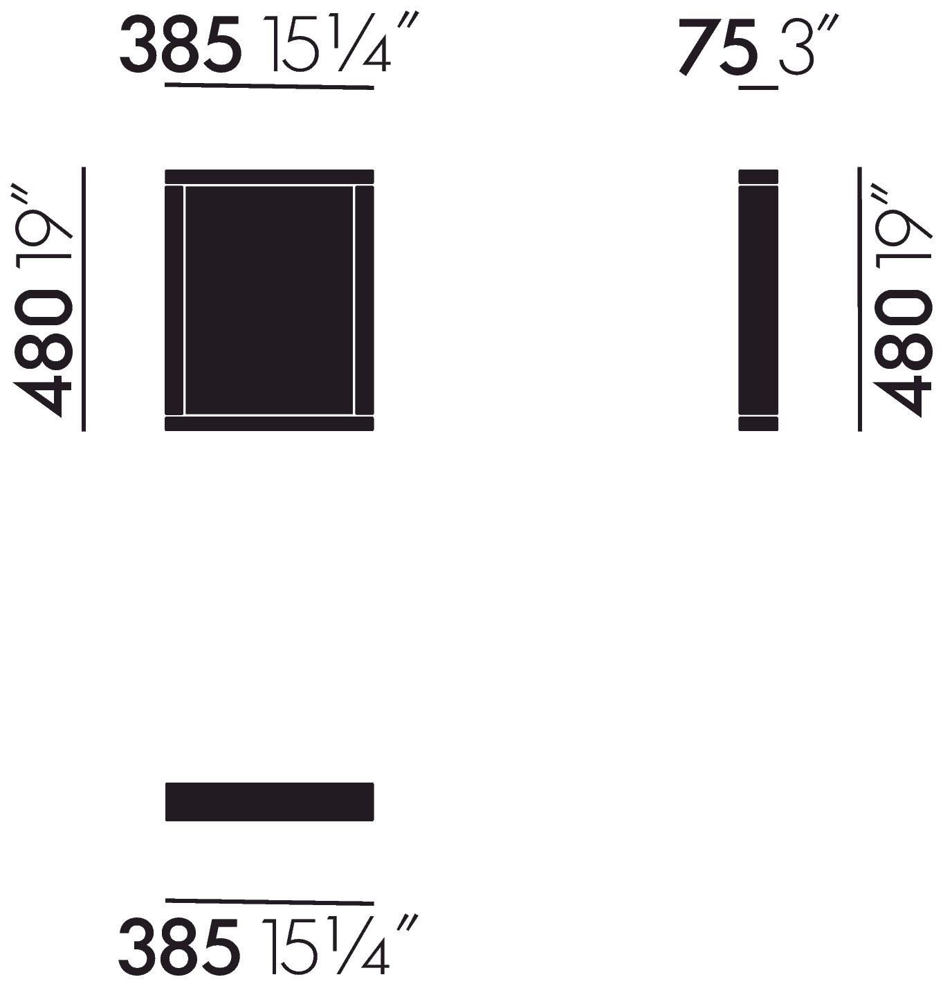Colour Frame Mirrors Spiegel Vitra