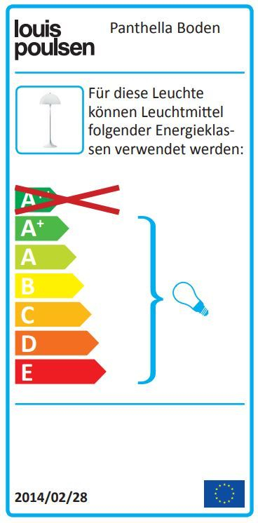 Panthella Floor Stehleuchte Louis Poulsen