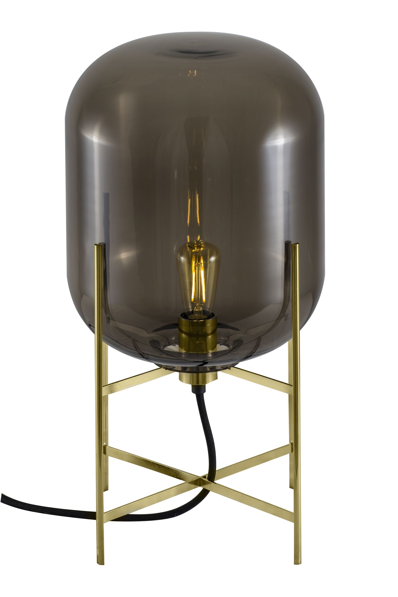 Oda Small Tischleuchte rauchgrau Pulpo