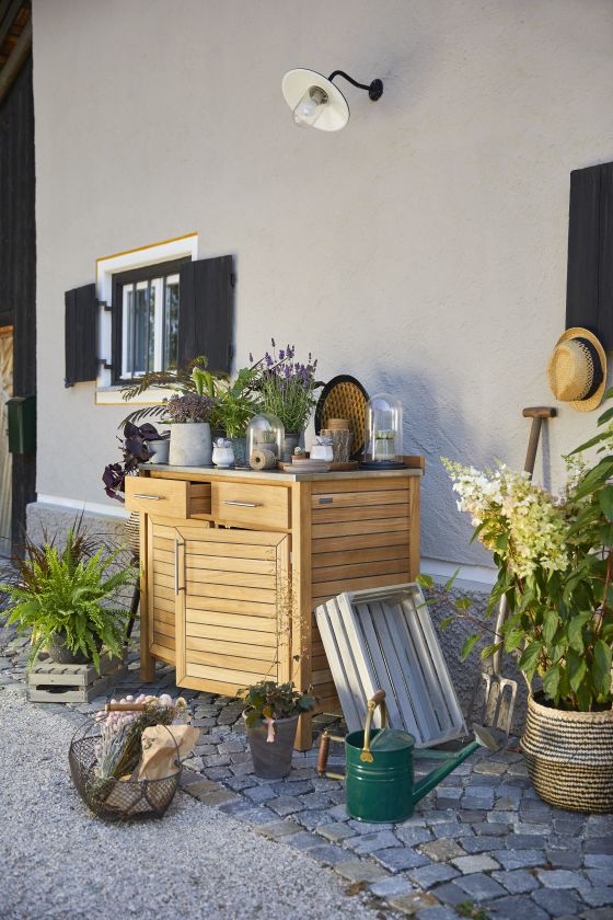 Deck 2-er Element Pflanzboard Outdoor Weishäupl