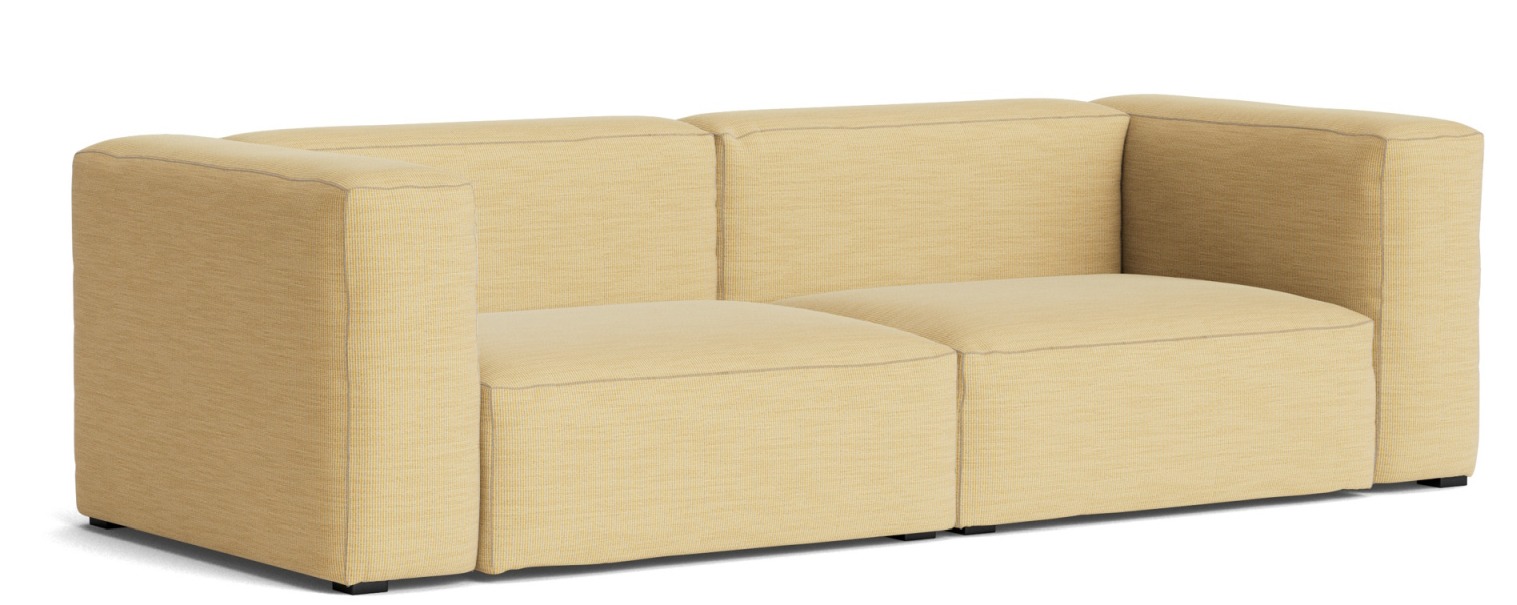 Mags Soft Sofa 2,5-Sitzer Combination 1 Hay Stoff Yuma 833 mit Beige Stich