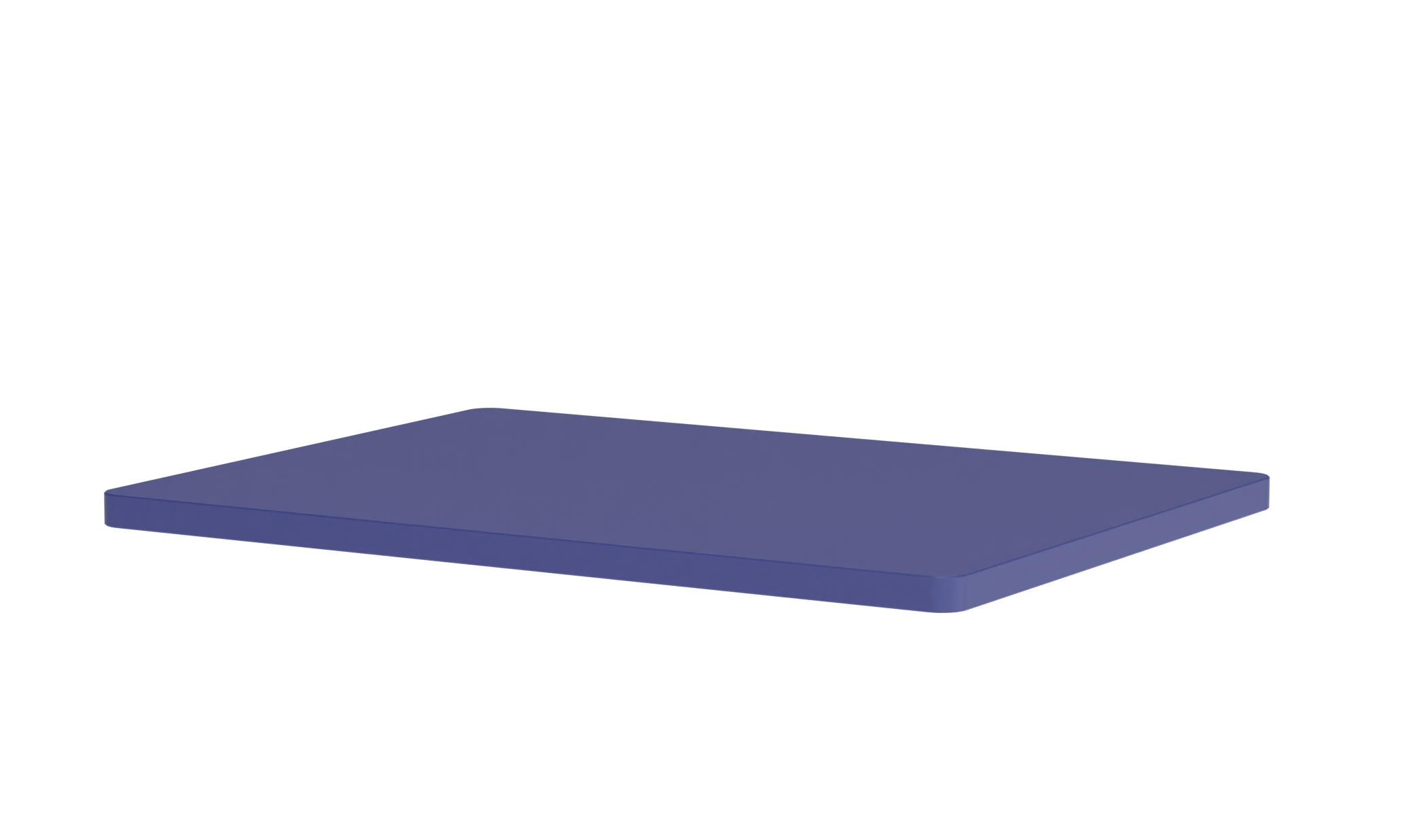 Blaue Panton Wire Abdeckplatte B 35 cm von Montana für modulare Regalsysteme.