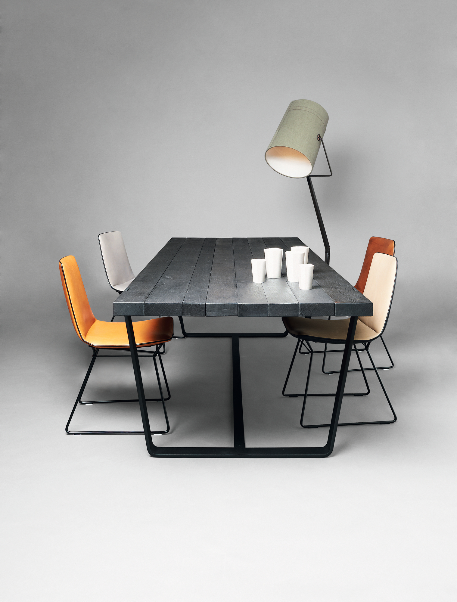 BB 11 Clamp Tisch Eiche roh/geölt Janua