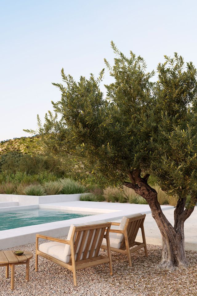 Quatro Outdoor Beistelltisch Teak Ethnicraft