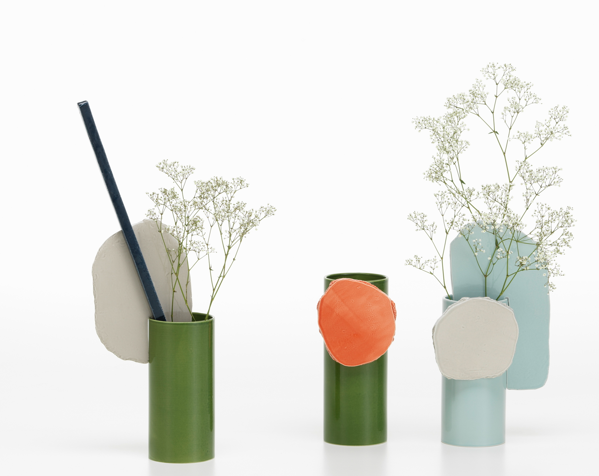 Vases Découpage Vitra Feuille