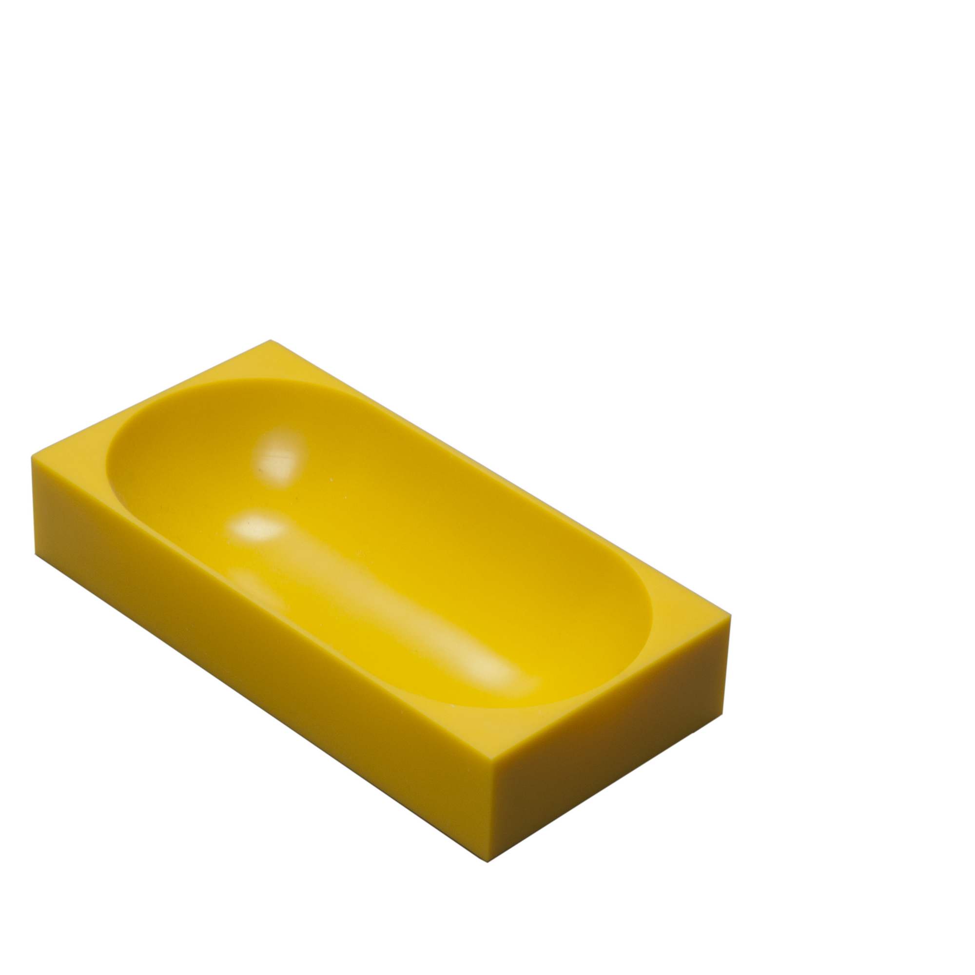 Gelbe Modul Schale aus dem 2er-Set Farmer. Magnetische Schale für Werkstatt und Hobby.