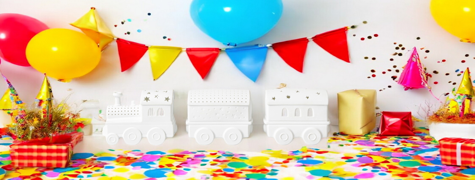 LED Lichtzug Set Räder