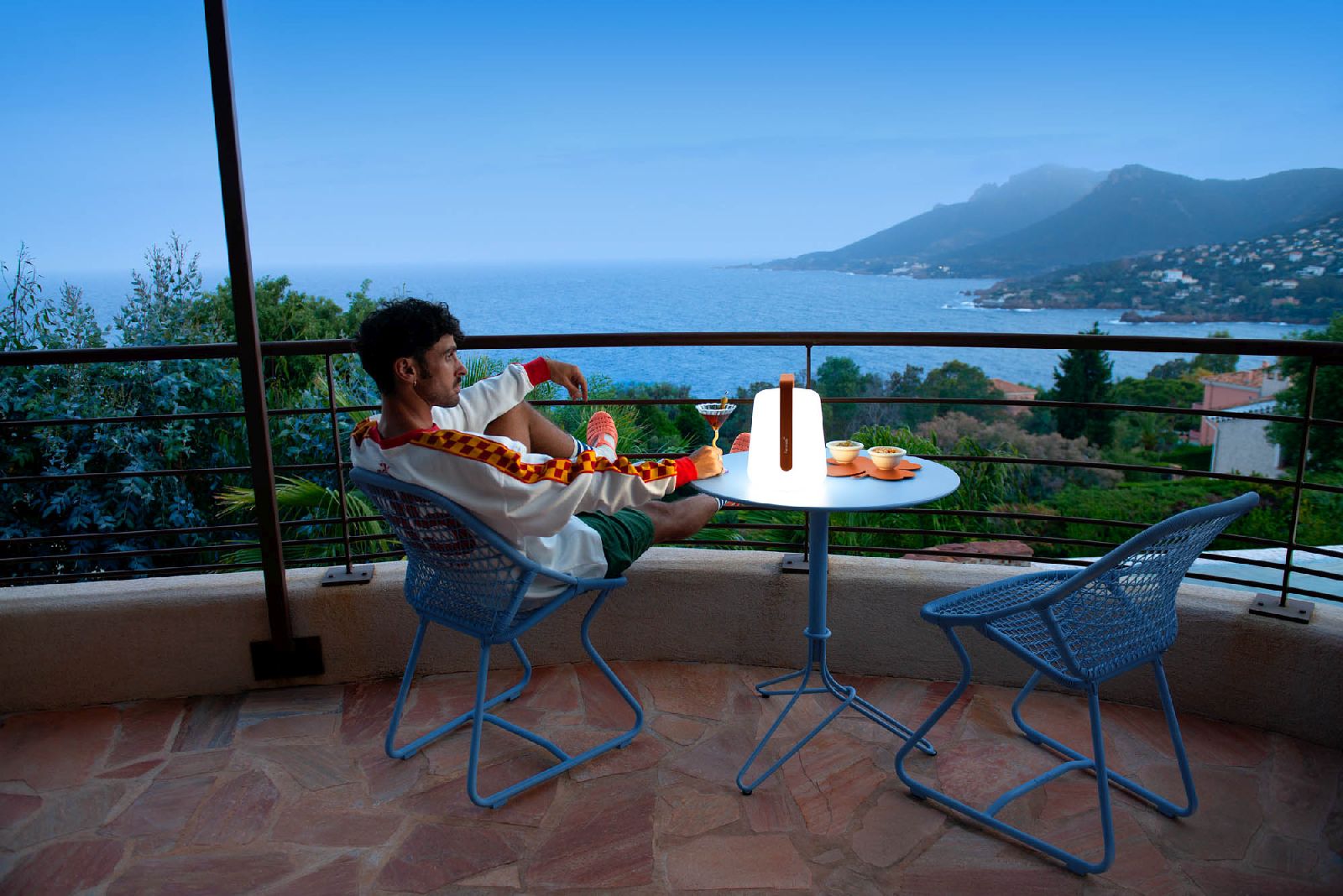 Balad 2 Tischleuchte H 38 cm Fermob Kaktus