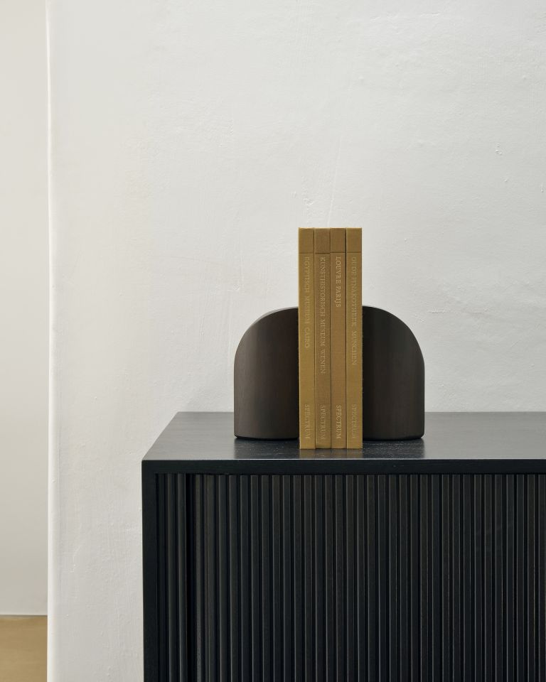 Roller Max Anrichte mit 2 Türen Teak schwarz Ethnicraft