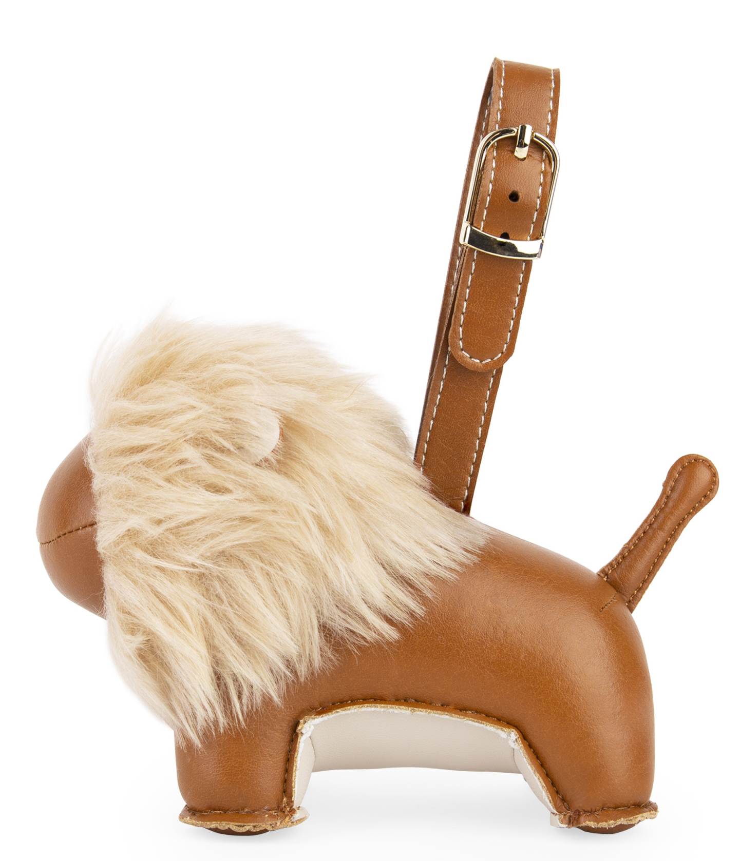 Bag Charm Taschenanhänger Löwe Lino Puno Tan / Weizen Züny 