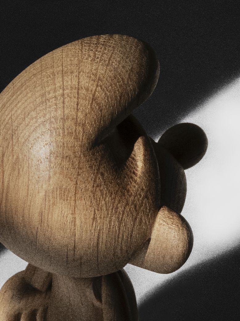 Schlumpf Small Klein Holzfigur Boyhood