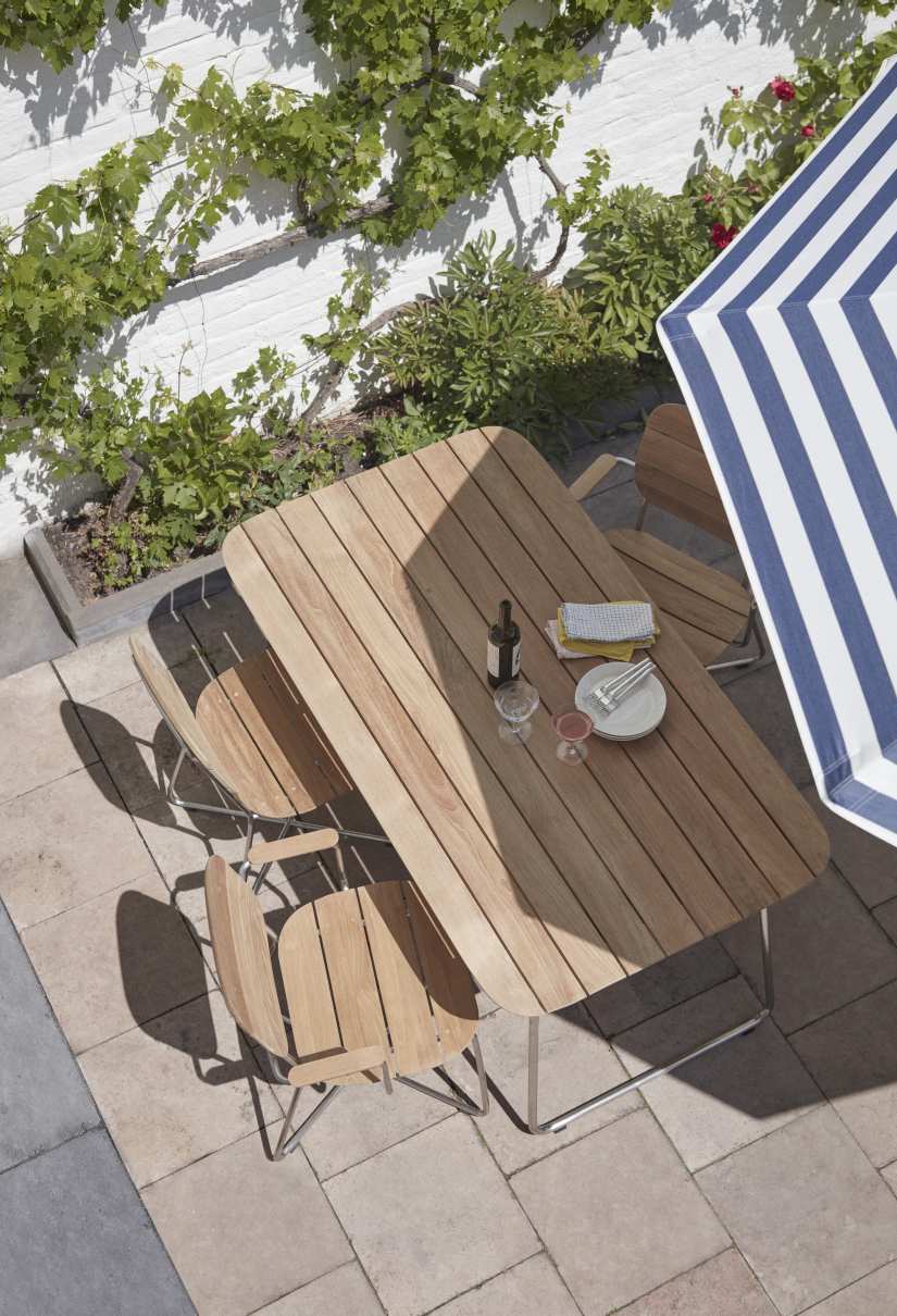 Messina Sonnenschirm Skagerak by Fritz Hansen Ø 210 cm / Off white