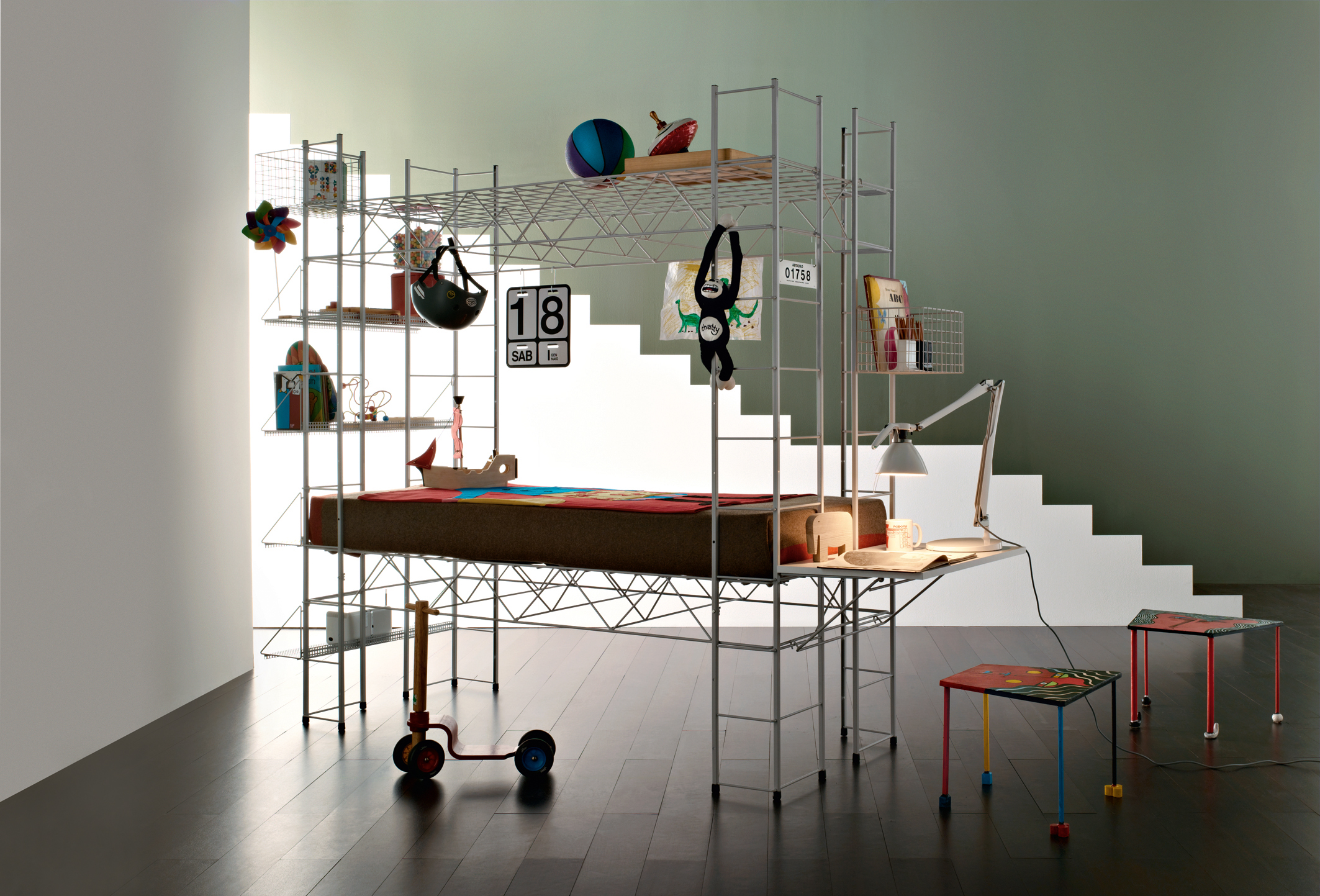 Abitacolo Multifunctional bed Multifunktionsbett Rexite