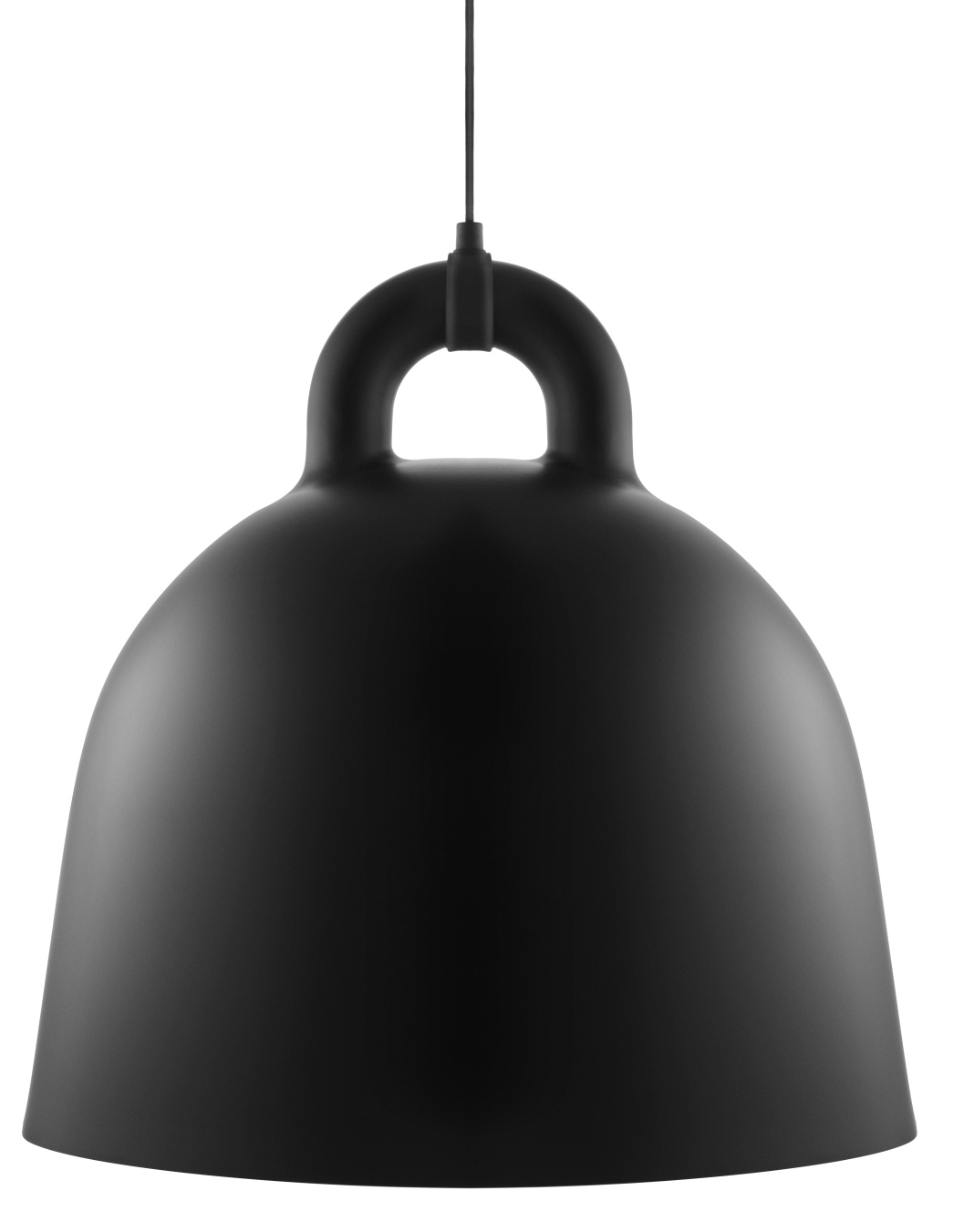 Bell Lamp Hängeleuchte Normann Copenhagen Schwarz Ø 55 cm