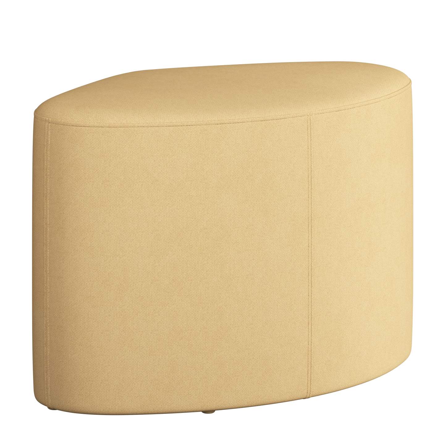 Madison Pouf Hocker novoform Goldener Sand
