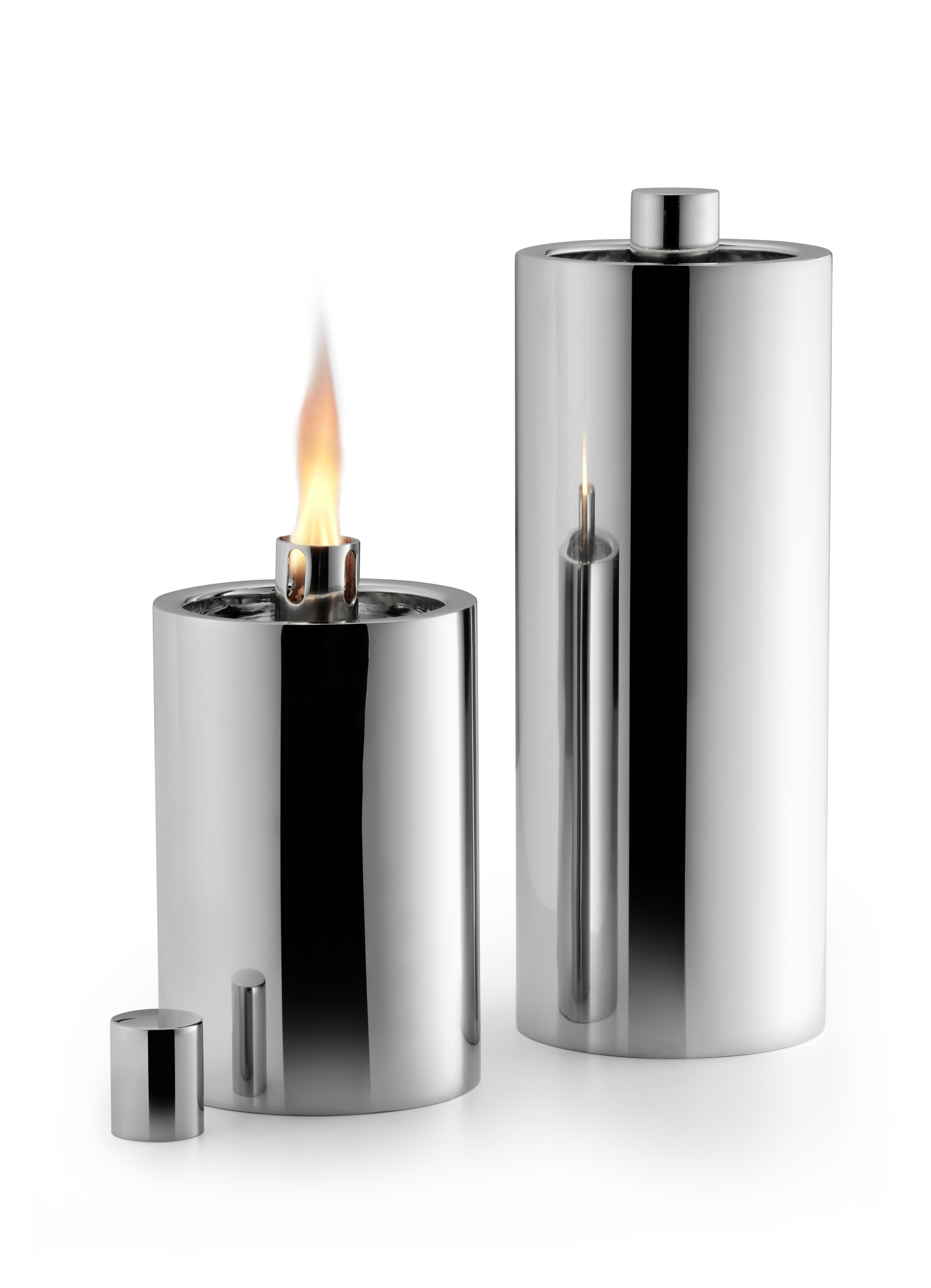 KOS Gartenfackel Philippi: Elegante Edelstahl-Gartenfackeln für stimmungsvolle Beleuchtung im Außenbereich. Dekorative Öl-Fackel für Garten und Terrasse.