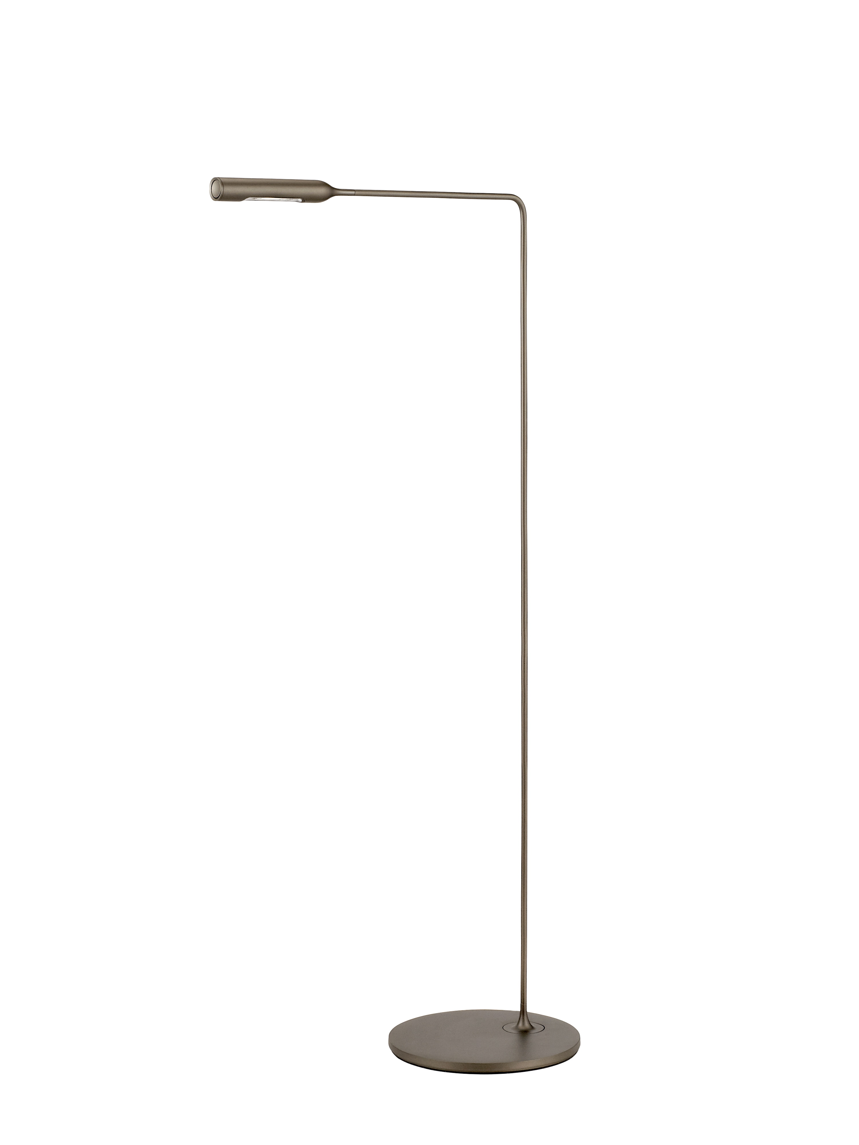 Flo Floor Stehleuchte in Bronze metallic von Lumina, moderne LED-Stehlampe mit minimalistischem Design.
