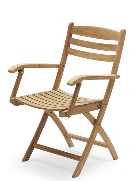 Selandia Armchair Sessel aus Teakholz für den Außenbereich von Skagerak by Fritz Hansen.