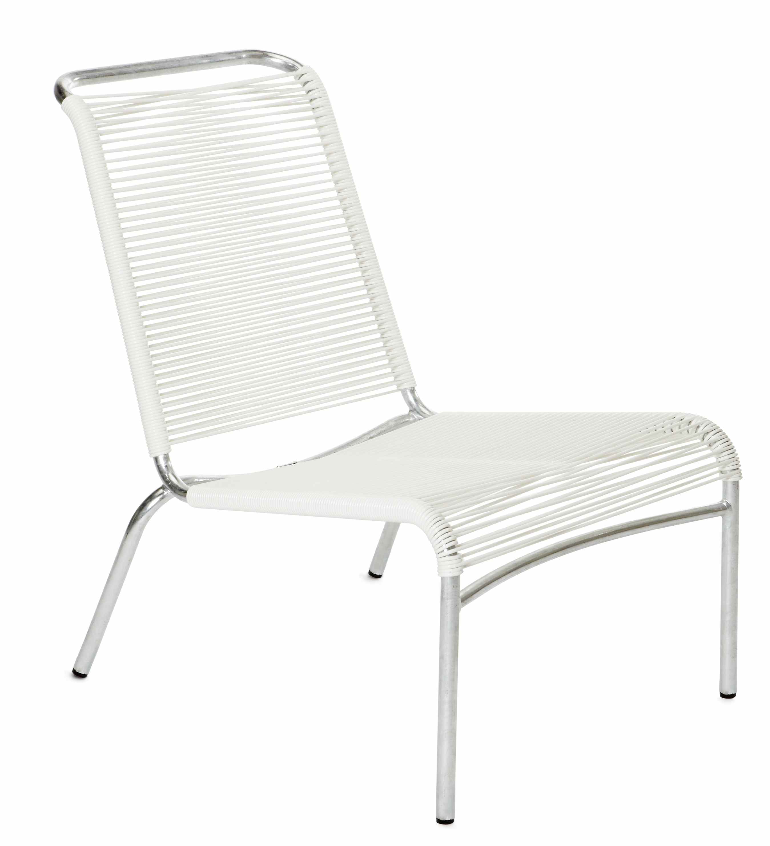 Altorfer Lounge Stuhl Outdoor Embru Weiß RAL 9016