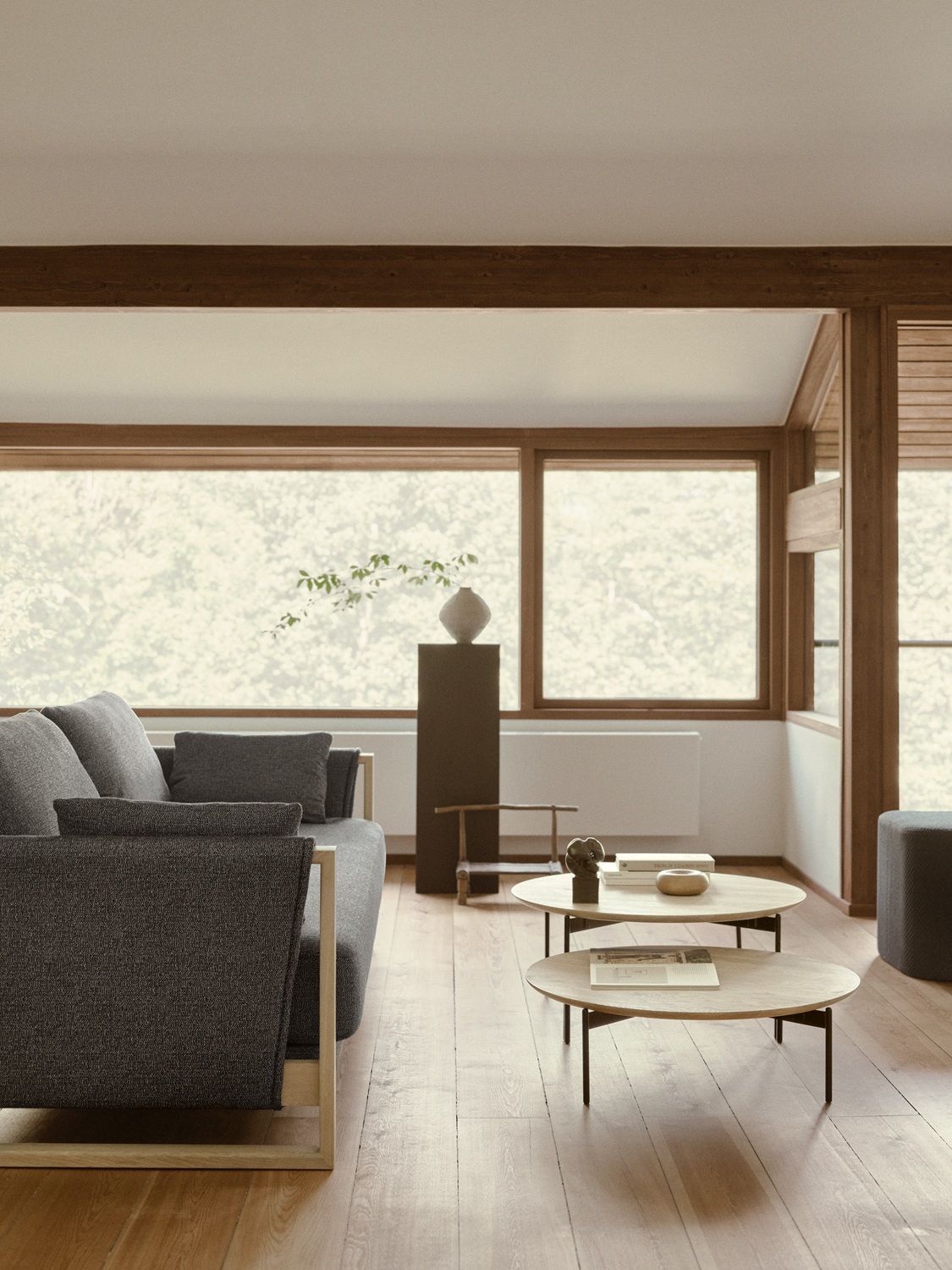 MADISON Wood Sofa / Schlafsofa Softline 