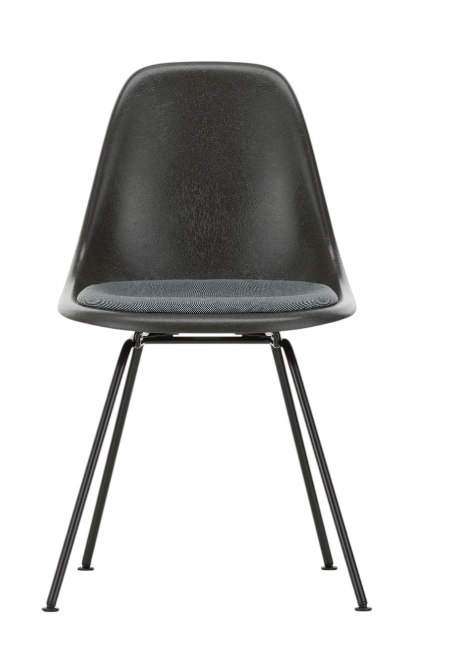 Eames Fiberglass Chair DSX Stuhl mit Sitzpolster Vitra