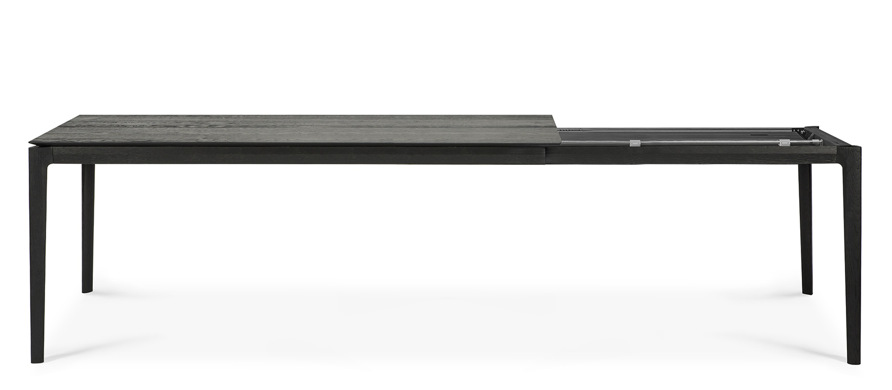 Bok ausziehbarer Tisch Eiche schwarz - rechteckig Ethnicraft