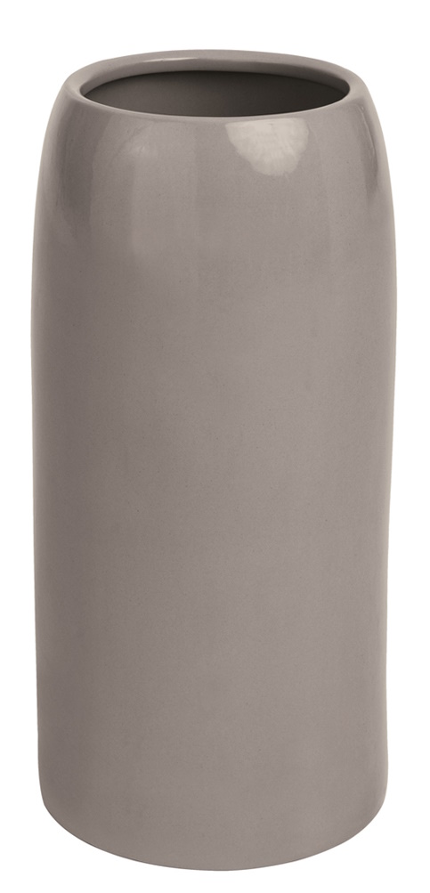 Kieselgrauer Carlo Schirmständer von Schönbuch: Moderner, zylindrischer Regenschirmhalter für Flur und Eingangsbereich.