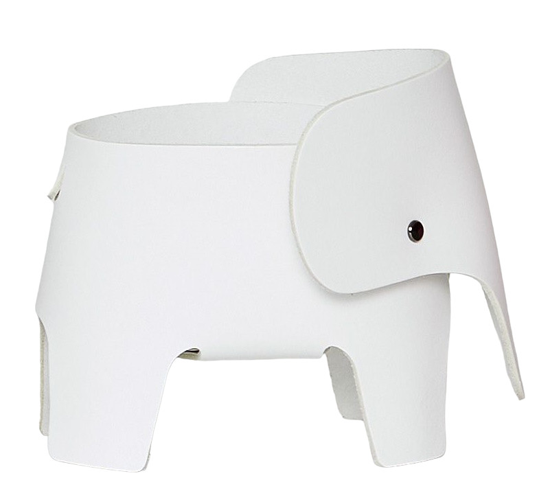 Weiße Elephant Akkuleuchte von EO Denmark, modernes Designobjekt in Elefantenform, kabellose Lampe für stimmungsvolle Beleuchtung.