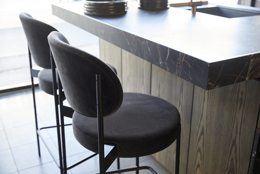 Series 430 Bar Stool Barhocker 75 cm SCHWARZ / REMIX 123 Verpan EINZELSTÜCK